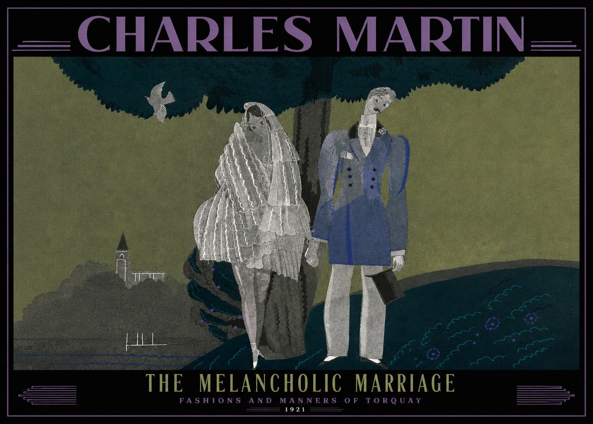 Charles Martin The Melancholic Marriage No2 - Plakát