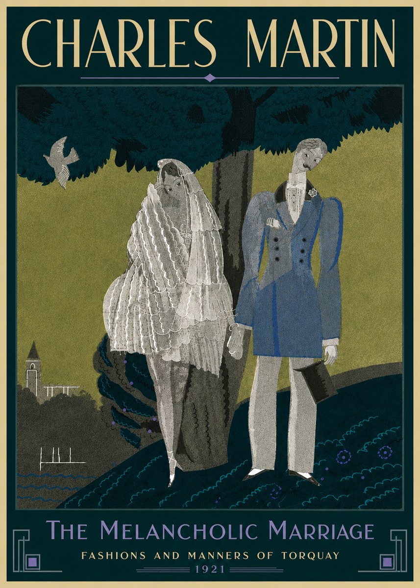 Charles Martin The Melancholic Marriage No3 - Plakát
