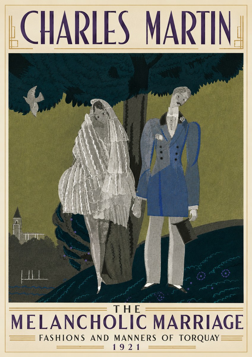 Charles Martin The Melancholic Marriage No4 - Plakát