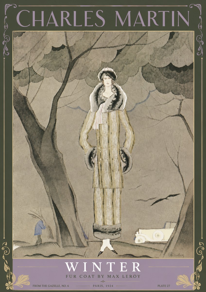 Charles Martin Winter No5 - Plakát