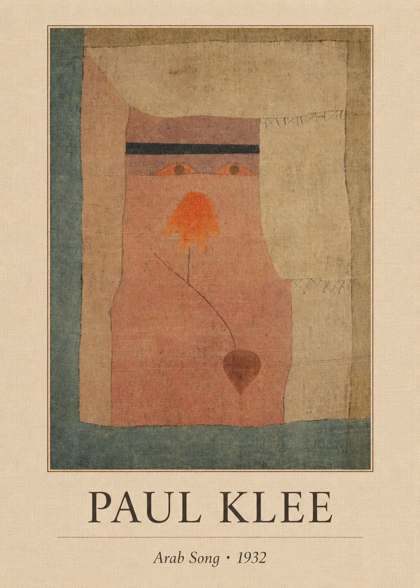 Paul Klee Arab Song No4 - Plakát