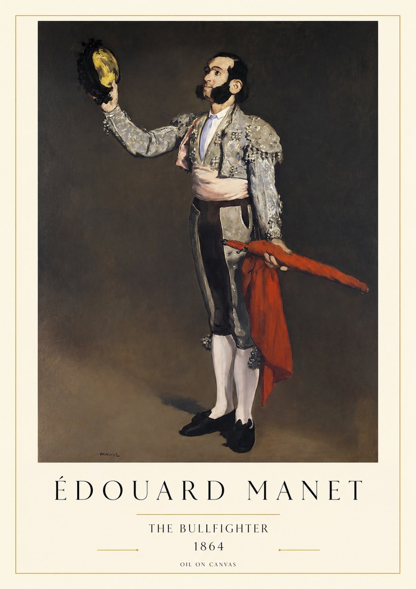 Édouard Manet The Bullfighter No1 - Plakát