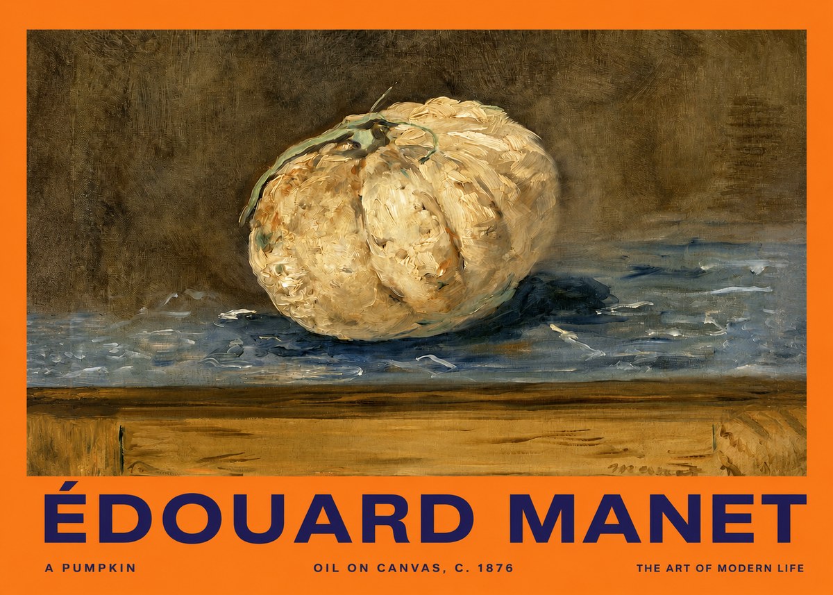 Édouard Manet A Pumpkin No2 - Plakát