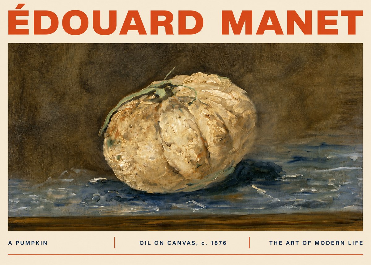 Édouard Manet A Pumpkin No4 - Plakát