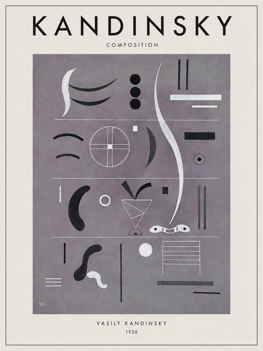 Kandinsky Composition I No1 - Plakát