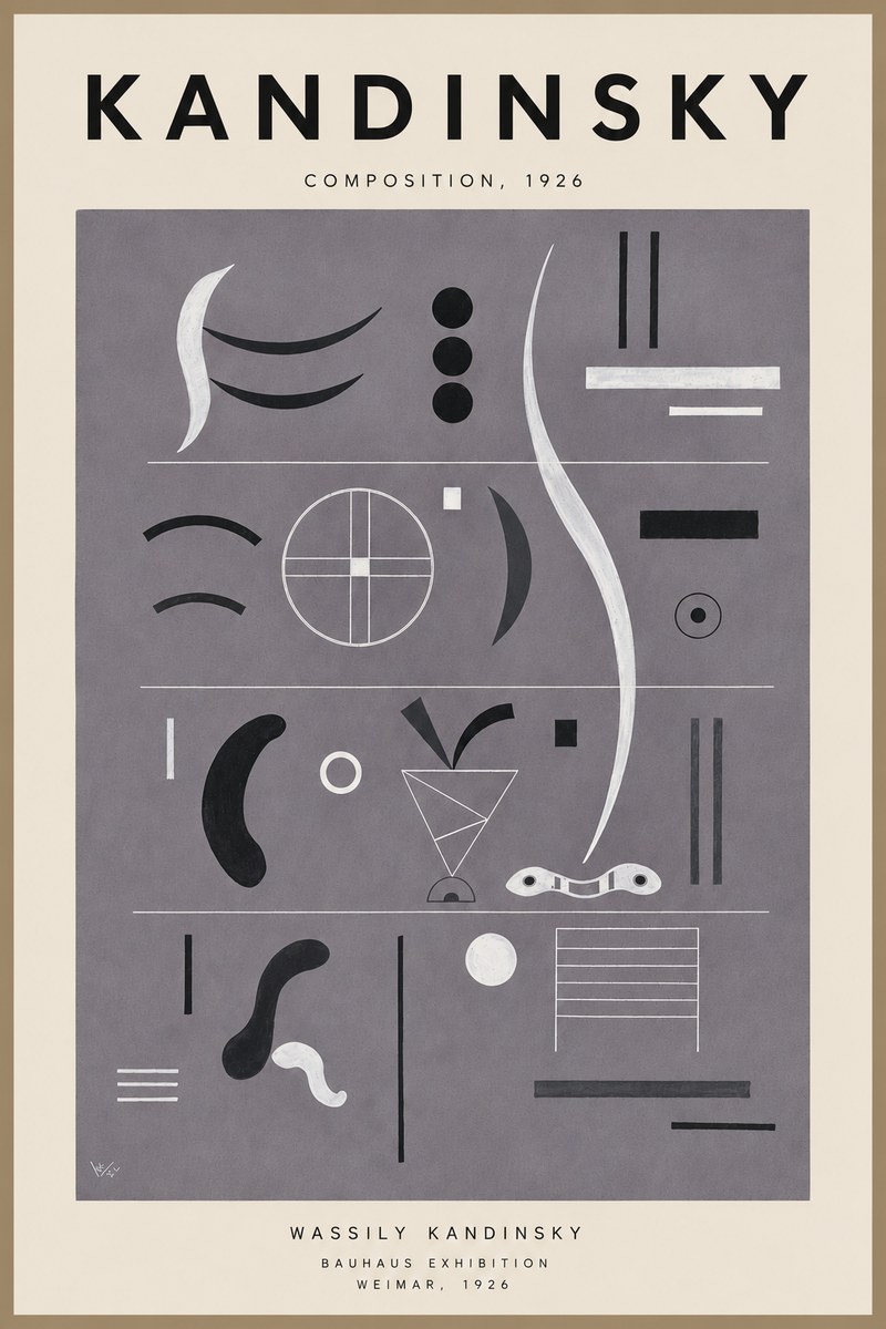 Kandinsky Composition I No5 - Plakát