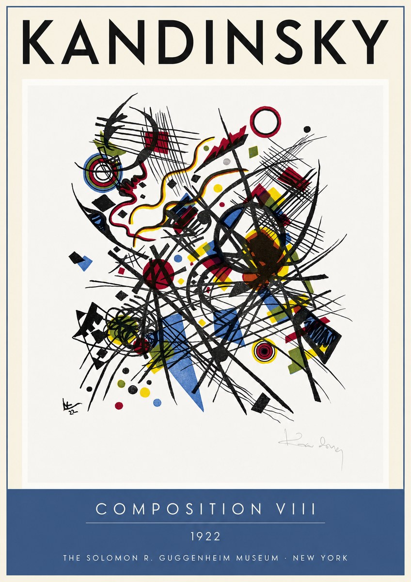 Kandinsky Composition Viii No3 - Plakát