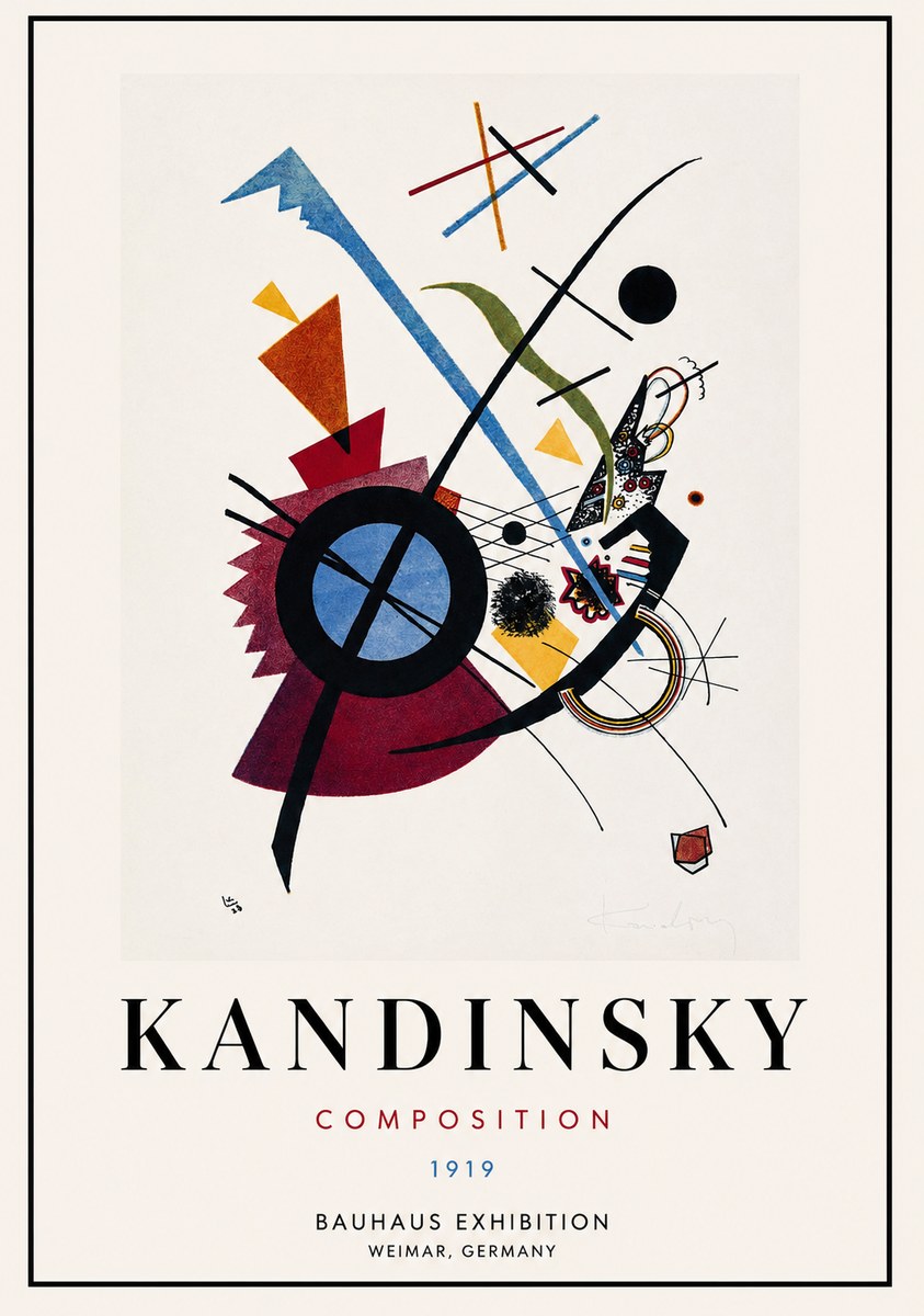 Kandinsky Composition II No1 - Plakát