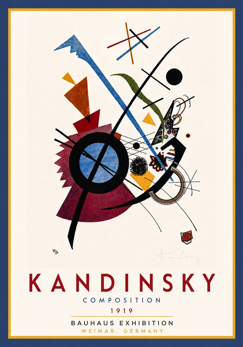 Kandinsky Composition II No5 - Plakát