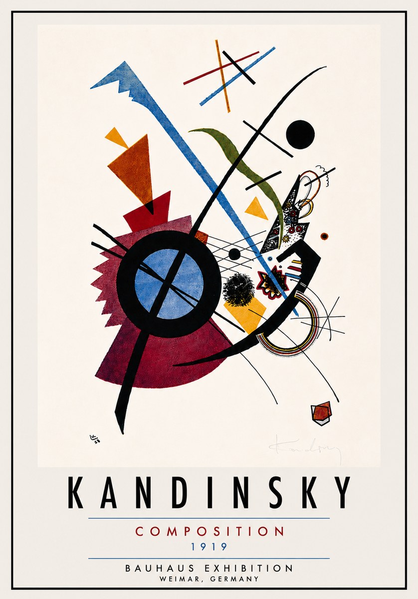 Kandinsky Composition II No6 - Plakát