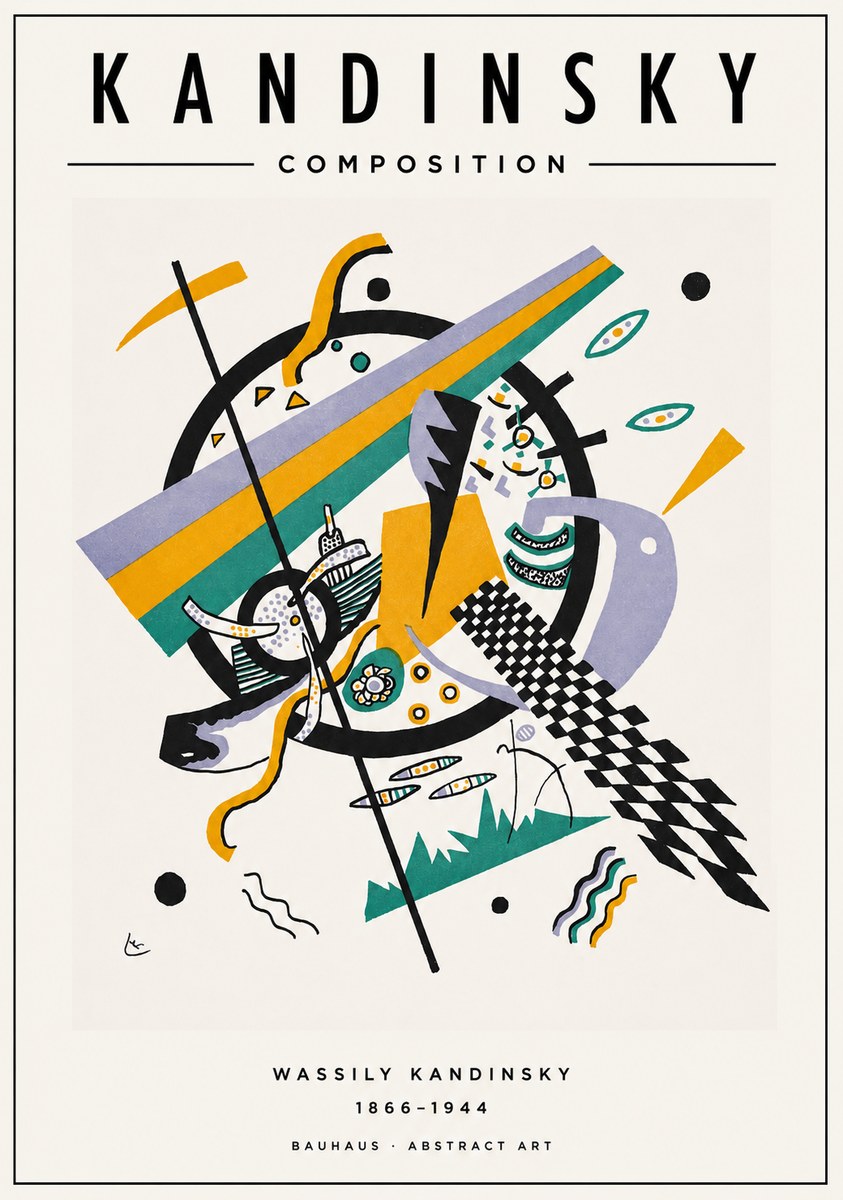 Kandinsky Composition III No1 - Plakát