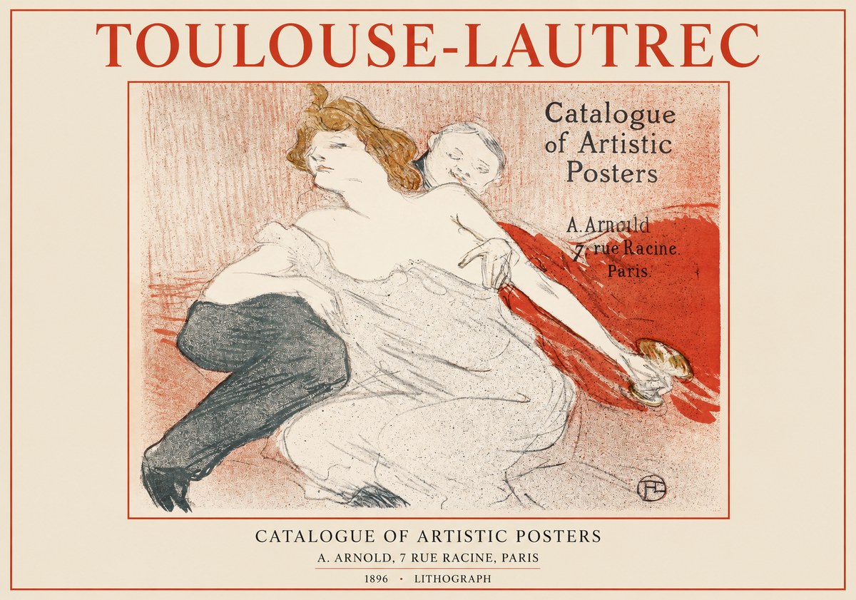 Toulouse-Lautrec Catalogue of Artistic Posters No1 - Plakát