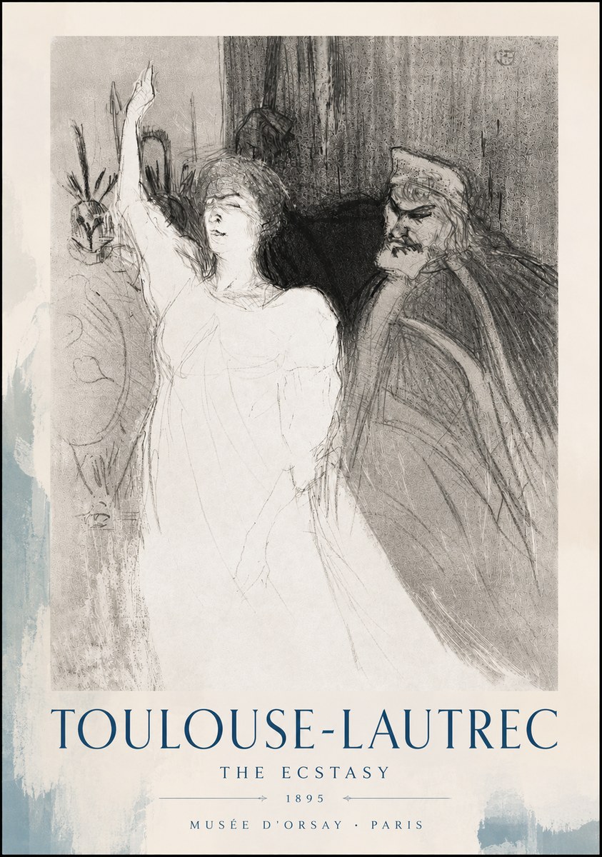 Toulouse-Lautrec The Ecstasy No6 - Plakát