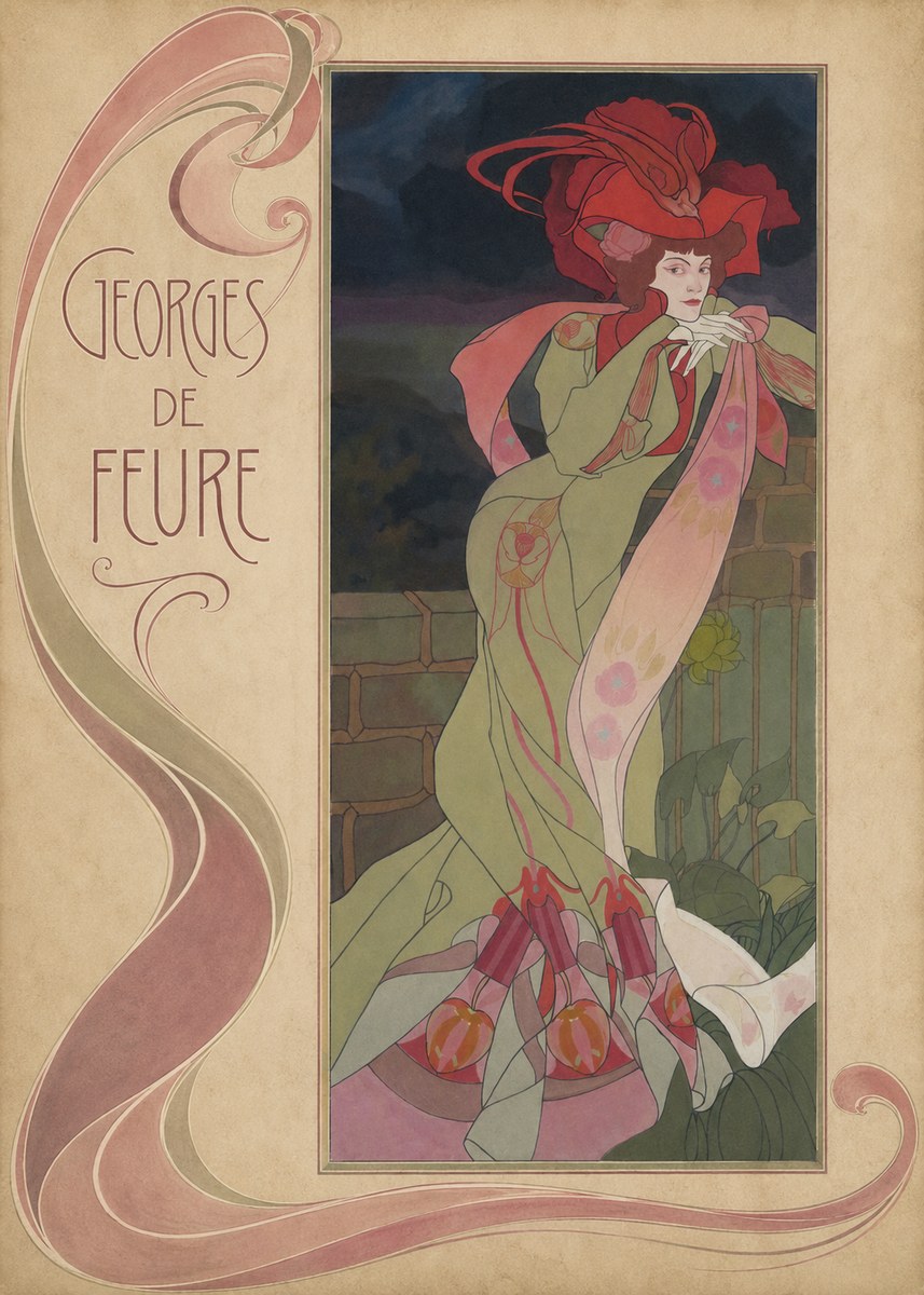 Georges de Feure Georges De Feure I No2 - Plakát