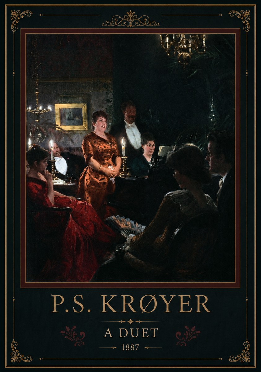 P.S. Krøyer A Duet No4 - Plakát