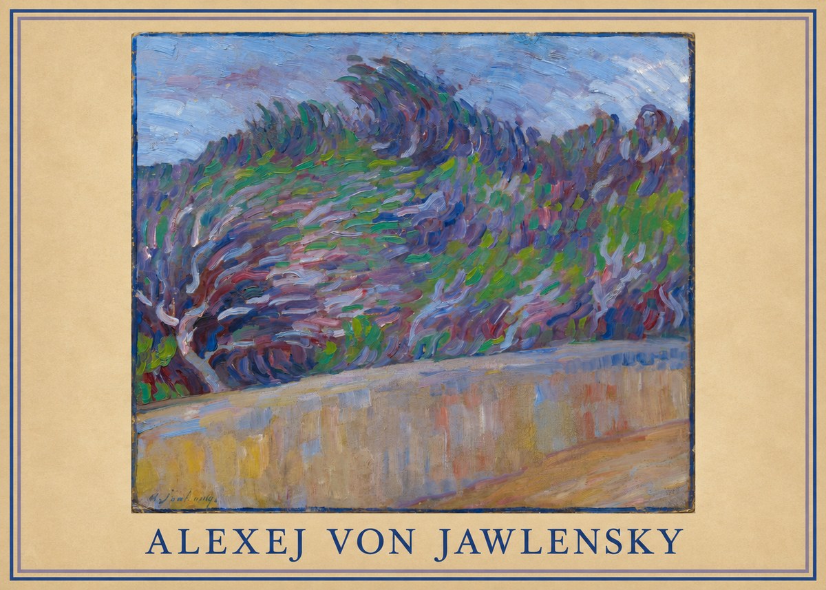 Alexej von Jawlensky Windy Landscape No4 - Plakát
