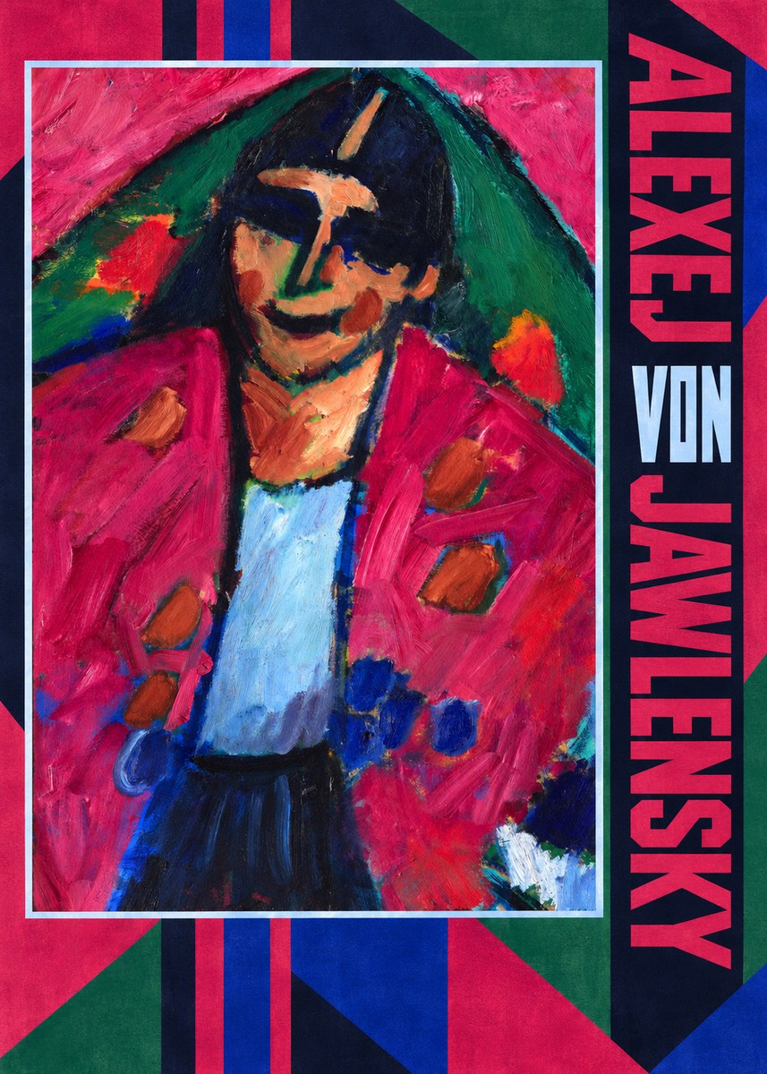 Alexej von Jawlensky Head of a Man No2 - Plakát