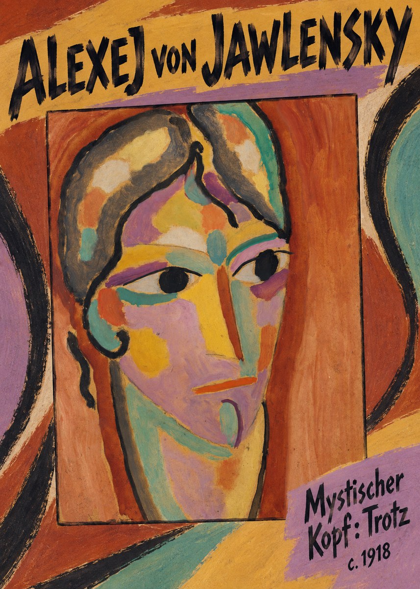 Alexej von Jawlensky Mystischer Kopf: Trotz No6 - Plakát