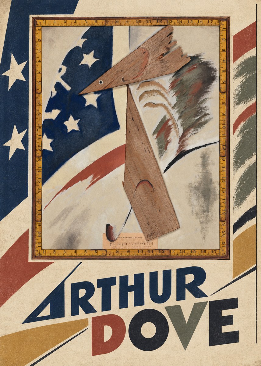 Arthur Dove The Flag No2 - Plakát