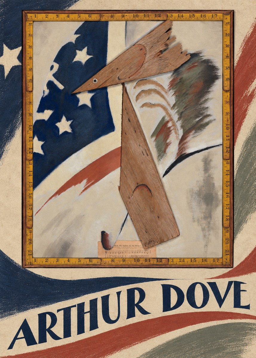 Arthur Dove The Flag No4 - Plakát