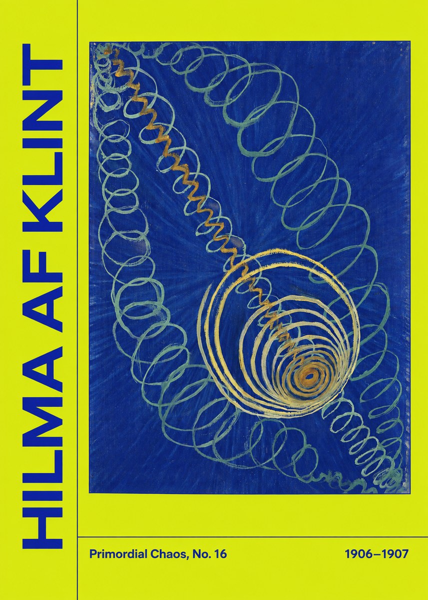 Hilma af Klint Primordial Chaos, No. 16 No2 - Plakát