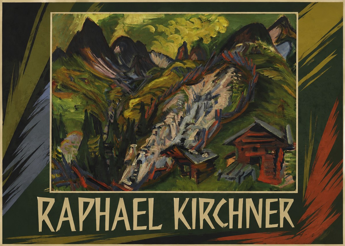 Raphael Kirchner Mountain Landscape I No1 - Plakát