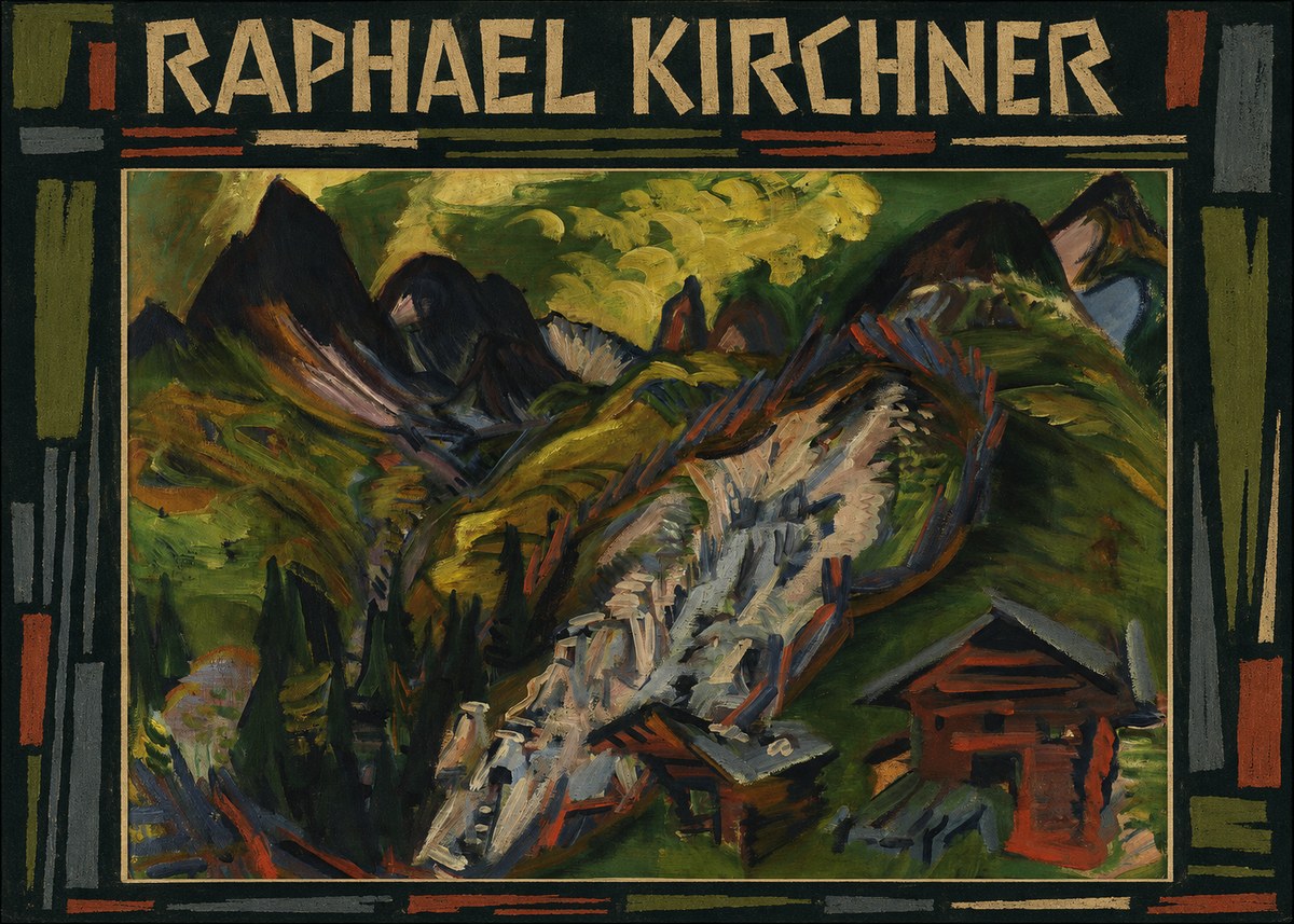 Raphael Kirchner Mountain Landscape I No4 - Plakát