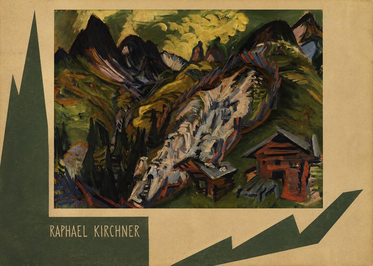 Raphael Kirchner Mountain Landscape I No5 - Plakát