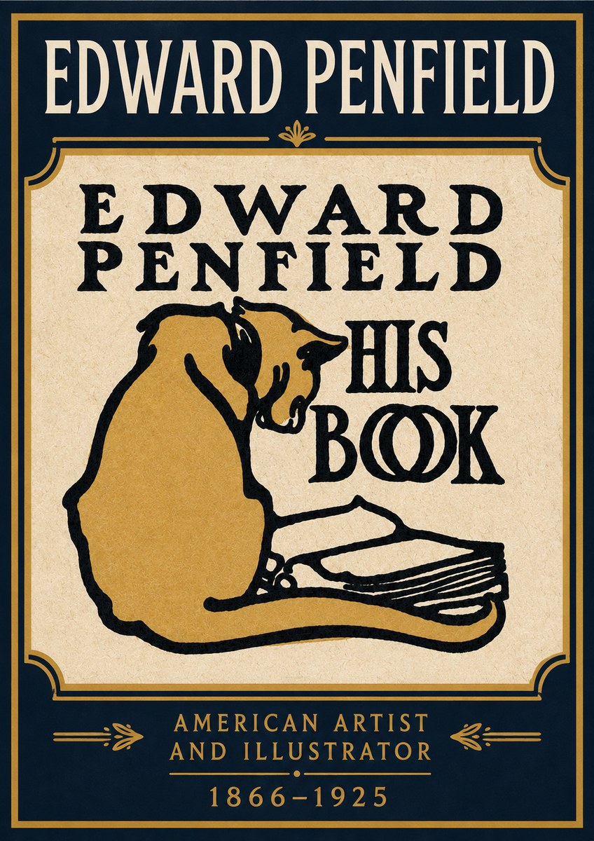 Edward Penfield His Book No3 - Plakát