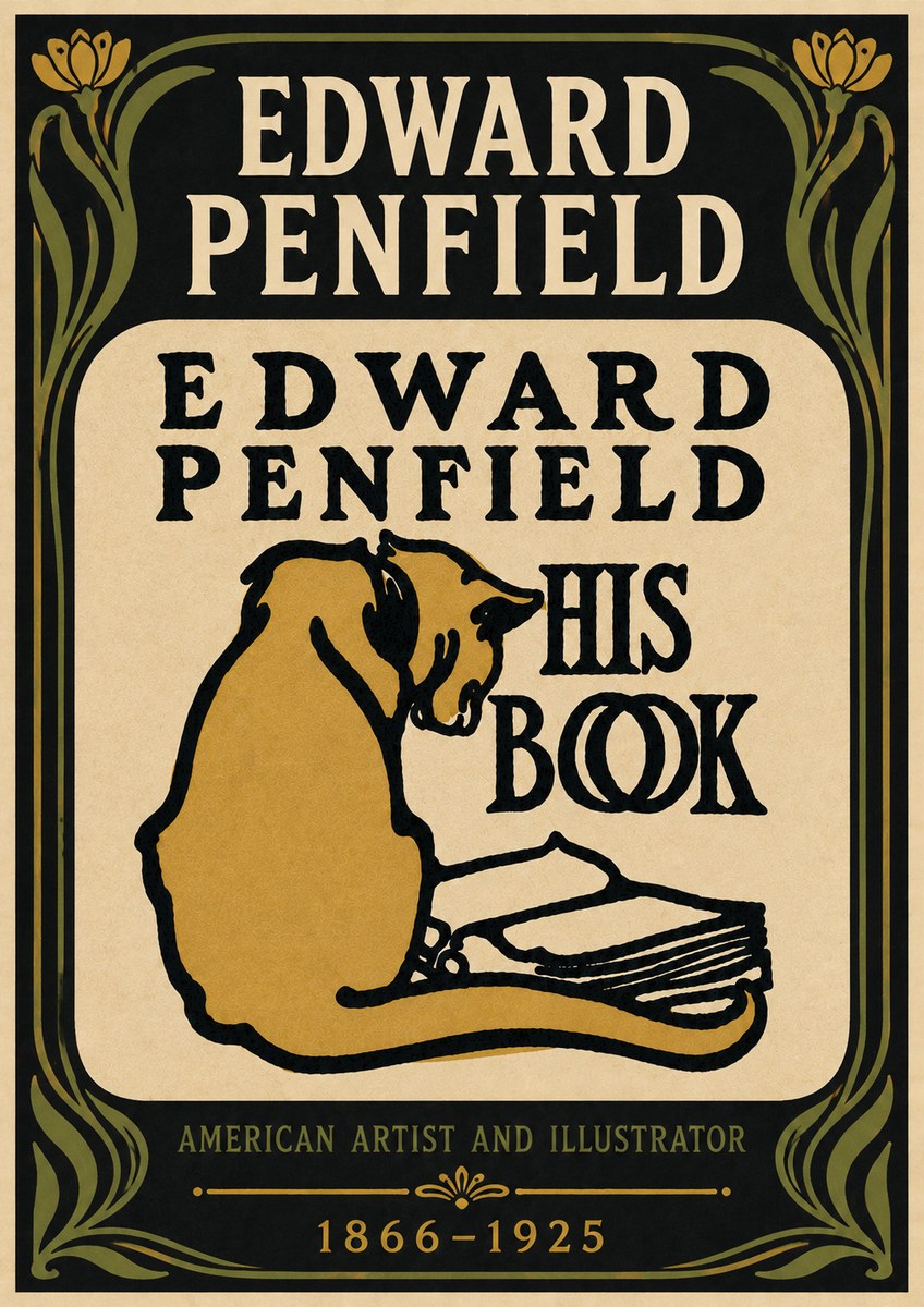 Edward Penfield His Book No6 - Plakát