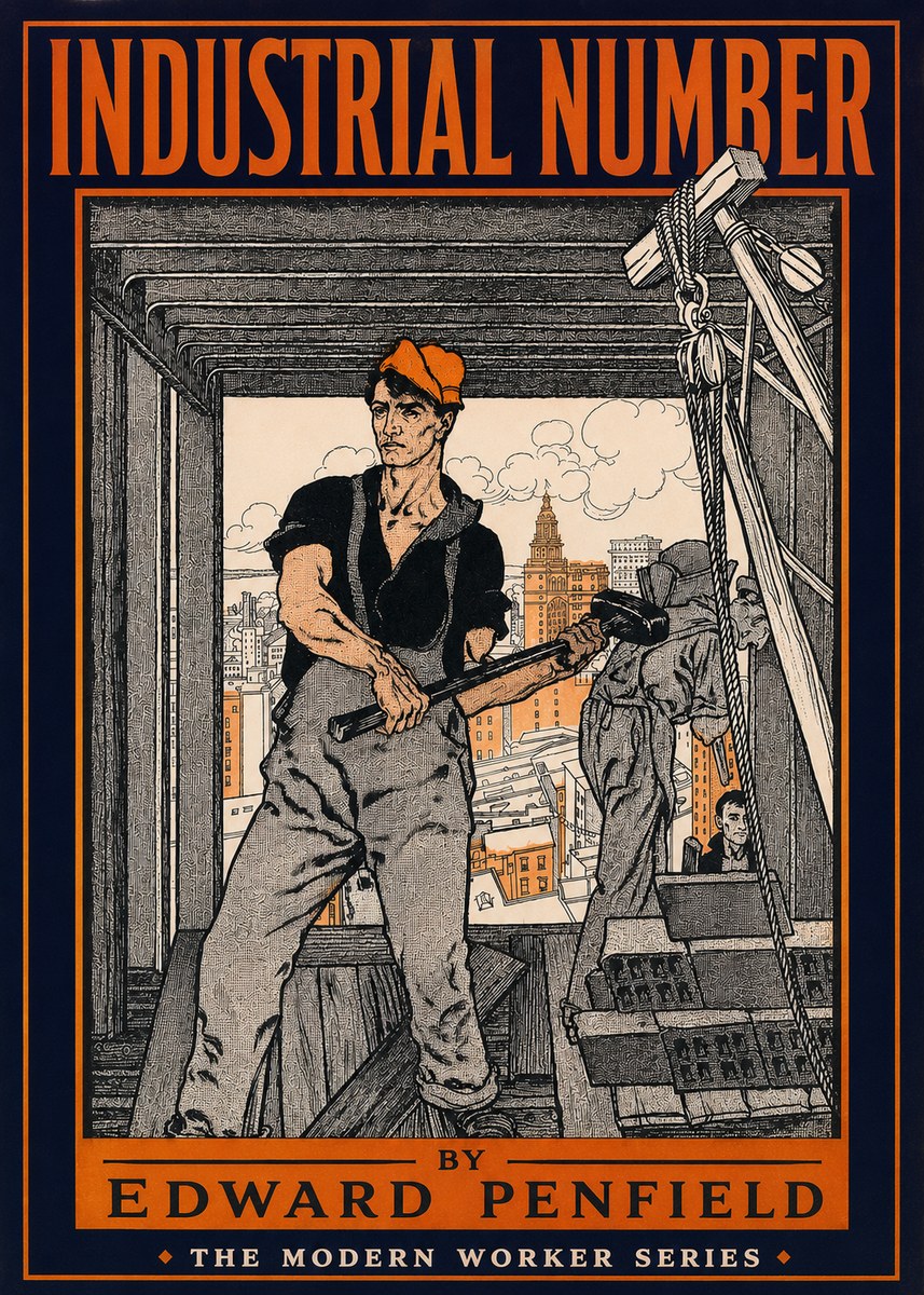 Edward Penfield Industrial Number No2 - Plakát
