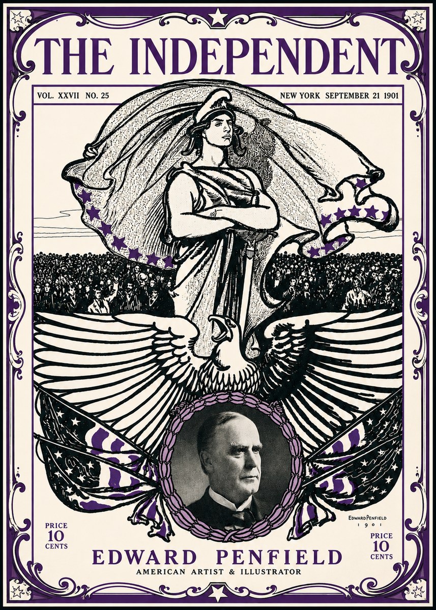 Edward Penfield The Independent No3 - Plakát