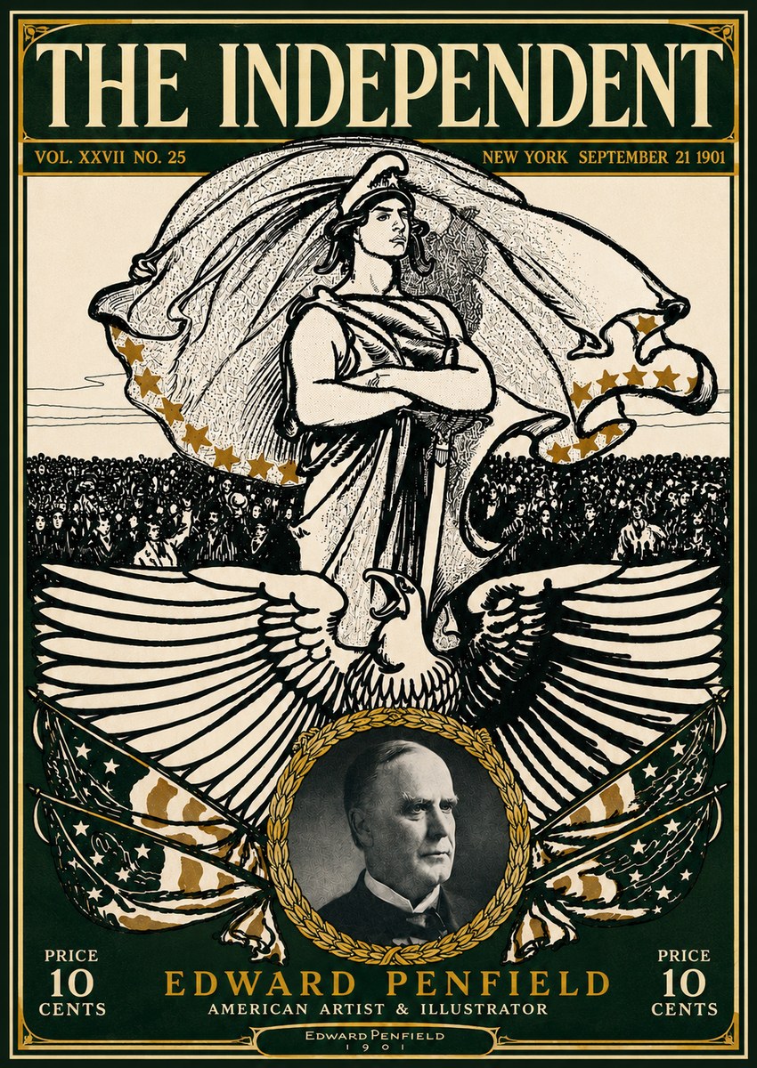 Edward Penfield The Independent No4 - Plakát
