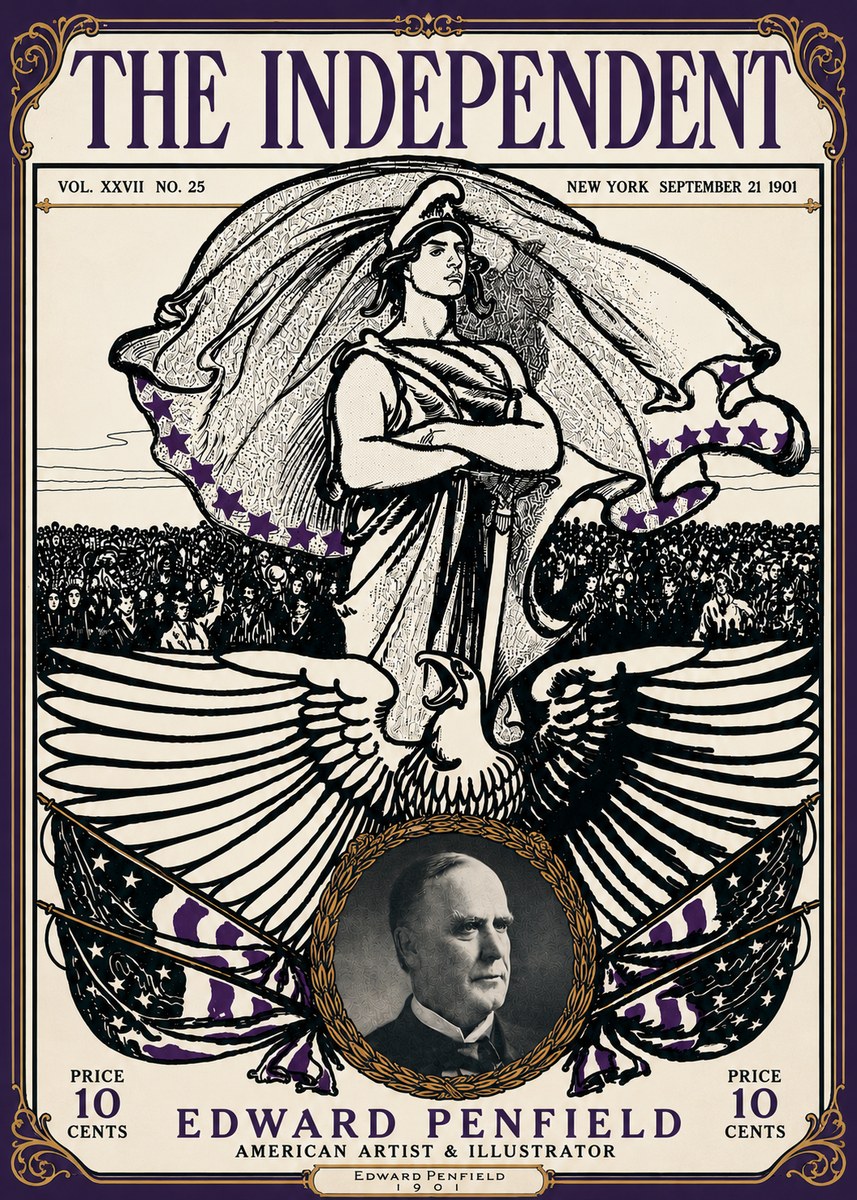 Edward Penfield The Independent No6 - Plakát