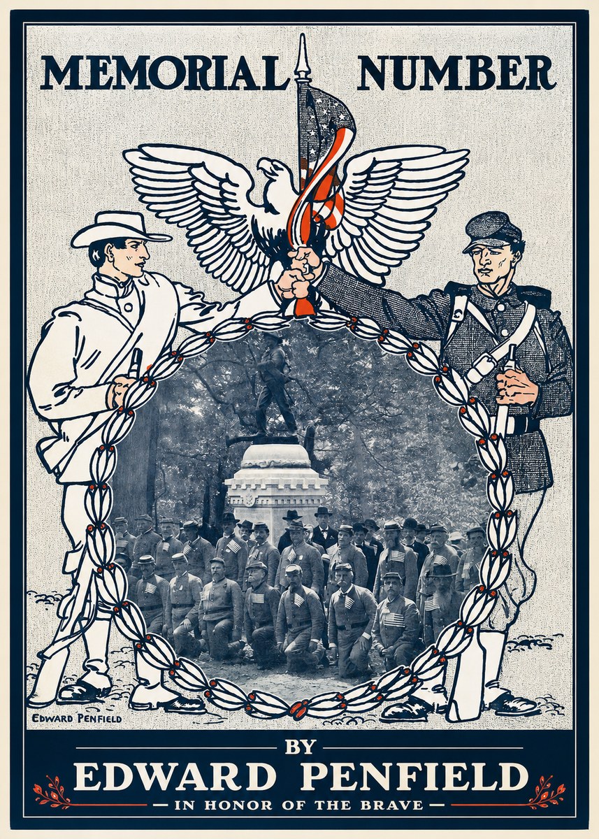 Edward Penfield Memorial Number No1 - Plakát