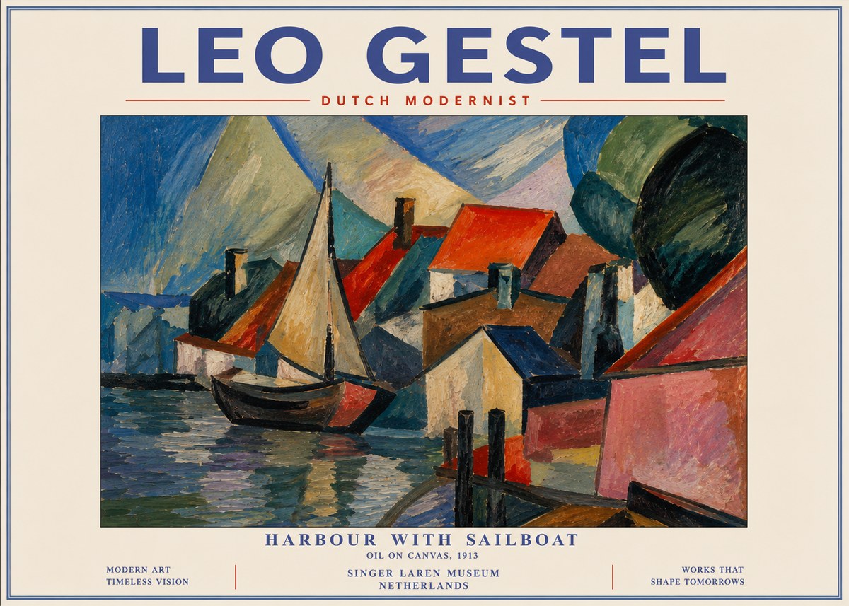 Leo Gestel The Quiet Moment No3 - Plakát