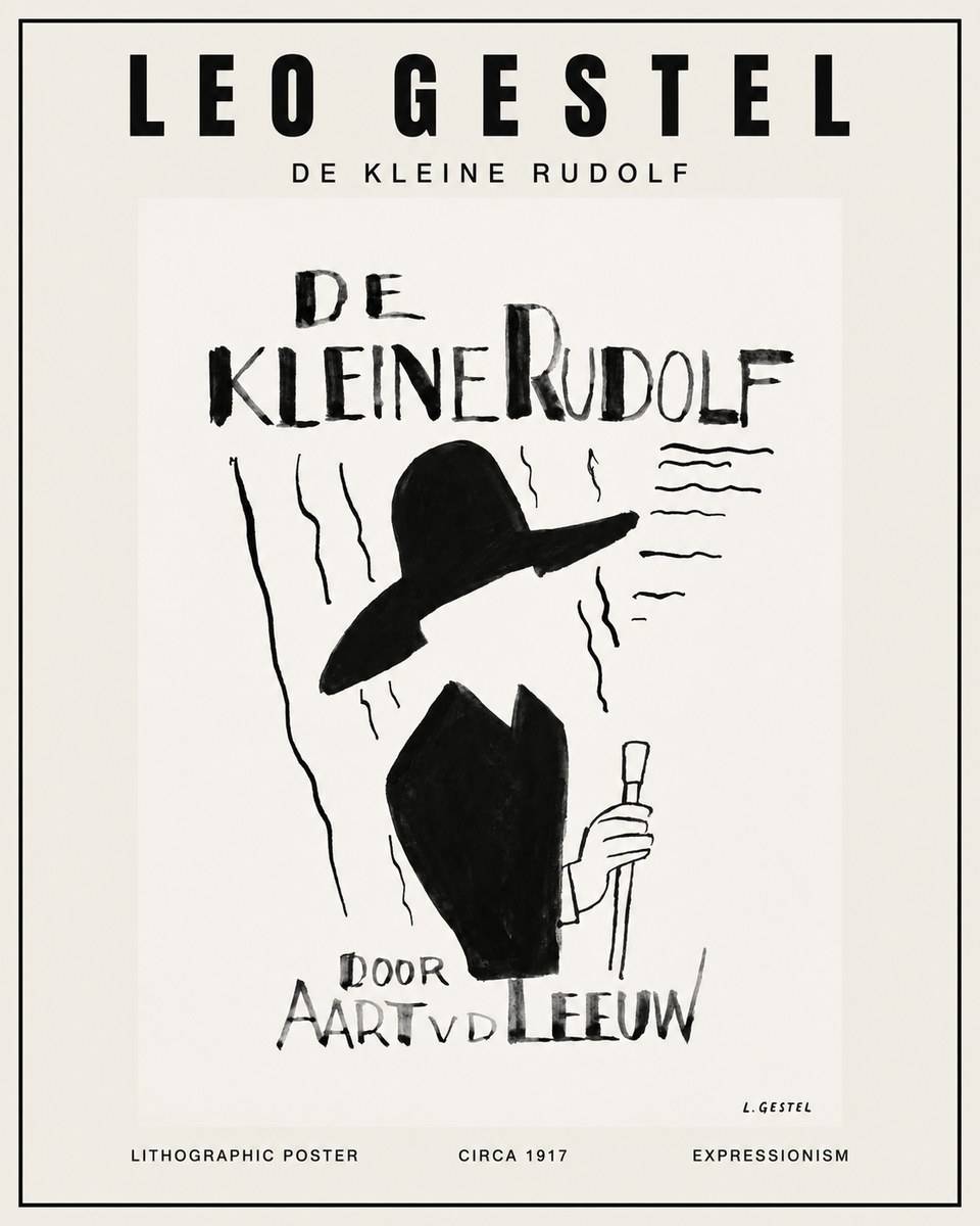 Leo Gestel De Kleine Rudolf No1 - Plakát