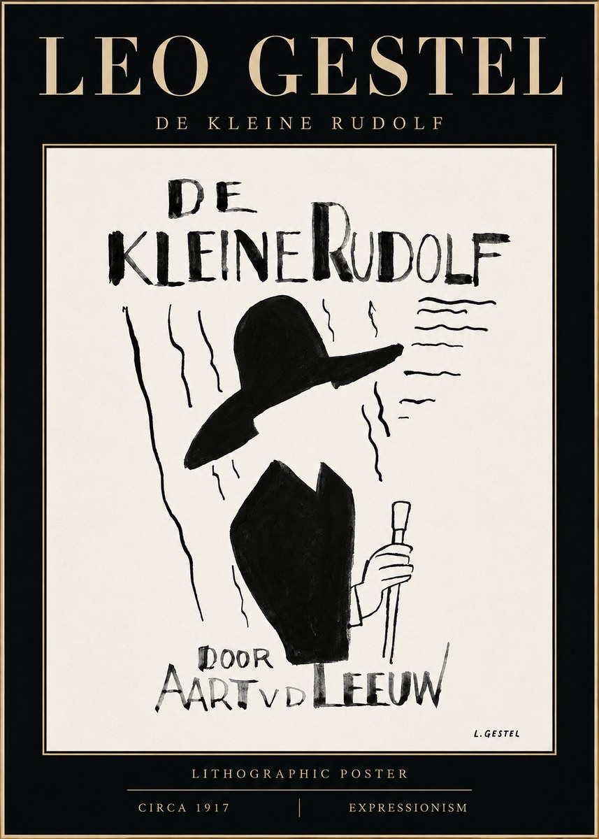Leo Gestel De Kleine Rudolf No2 - Plakát