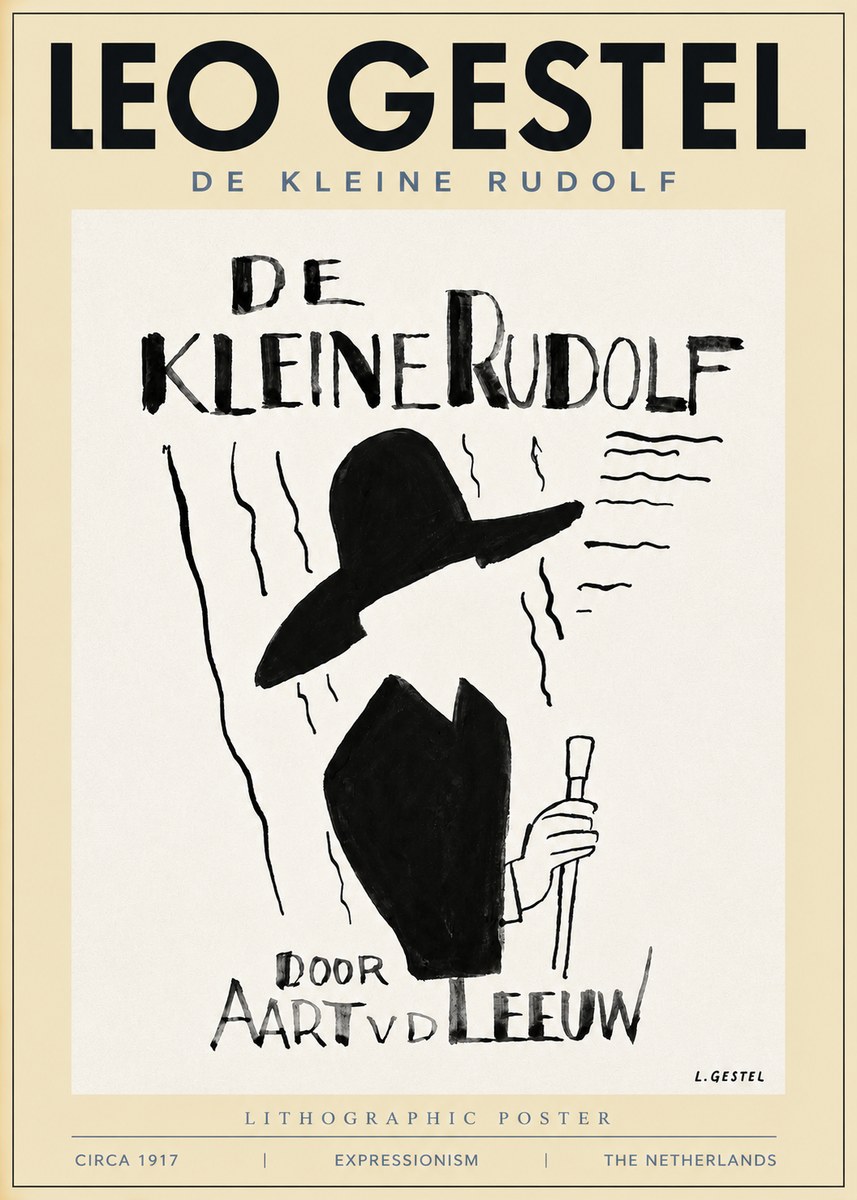 Leo Gestel De Kleine Rudolf No3 - Plakát