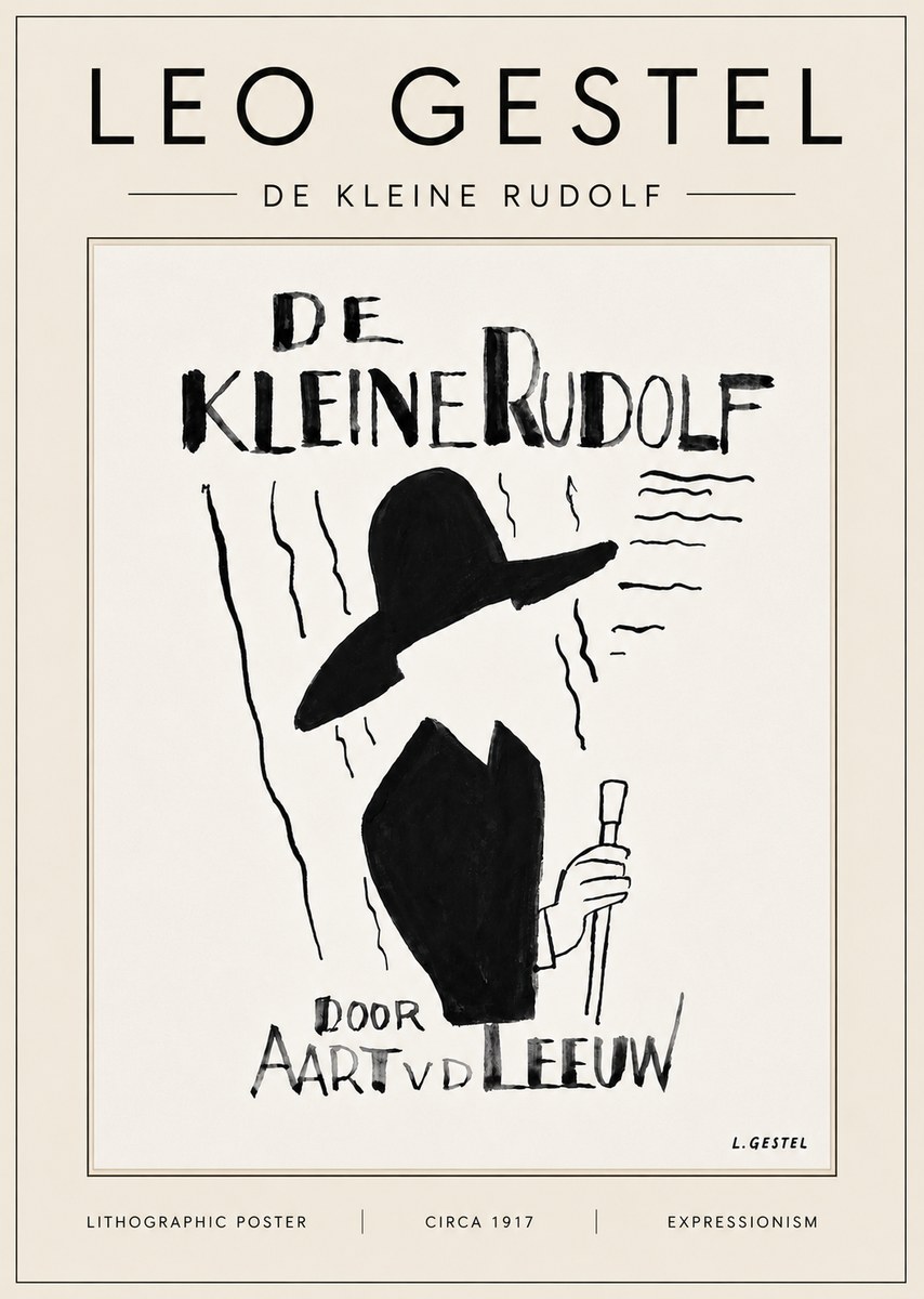 Leo Gestel De Kleine Rudolf No6 - Plakát