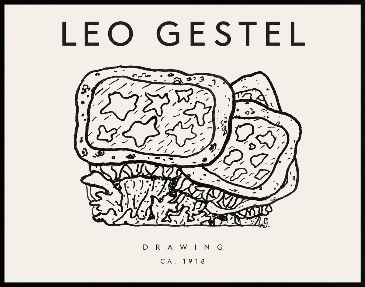 Leo Gestel Drawing Ca. 1918 No1 - Plakát