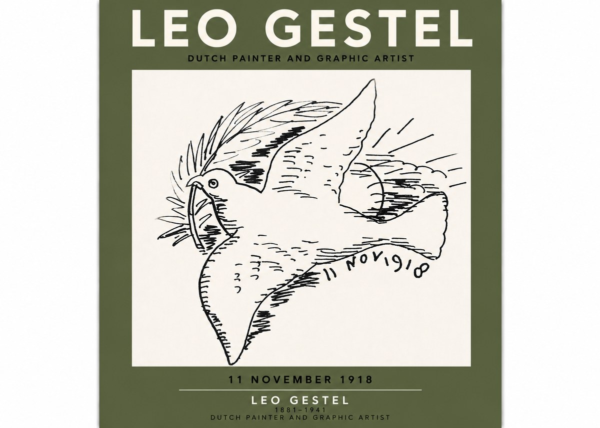 Leo Gestel 11 November 1918 No5 - Plakát
