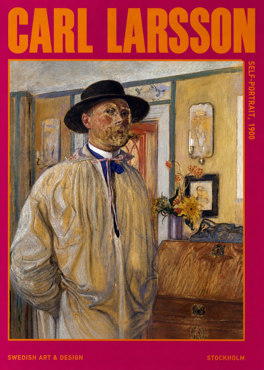 Carl Larsson Self-portrait No3 - Plakát