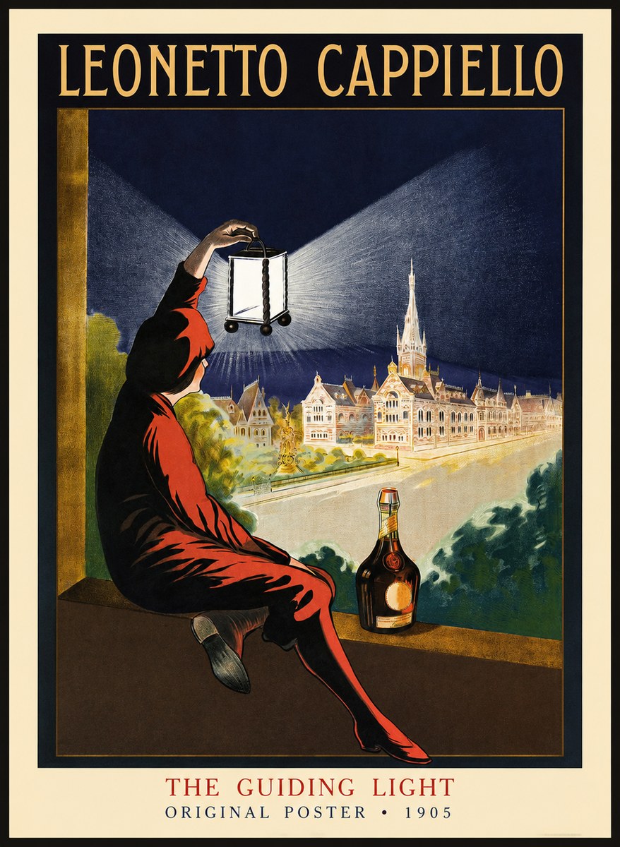 Leonetto Cappiello The Guiding Light No1 - Plakát