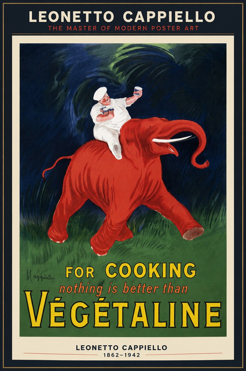 Leonetto Cappiello Végétaline No1 - Plakát
