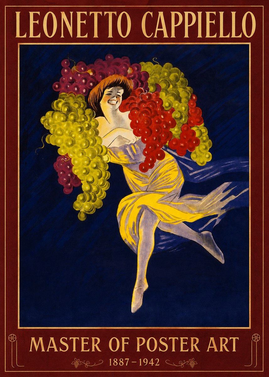 Leonetto Cappiello Master of the Vintage Poster No2 - Plakát
