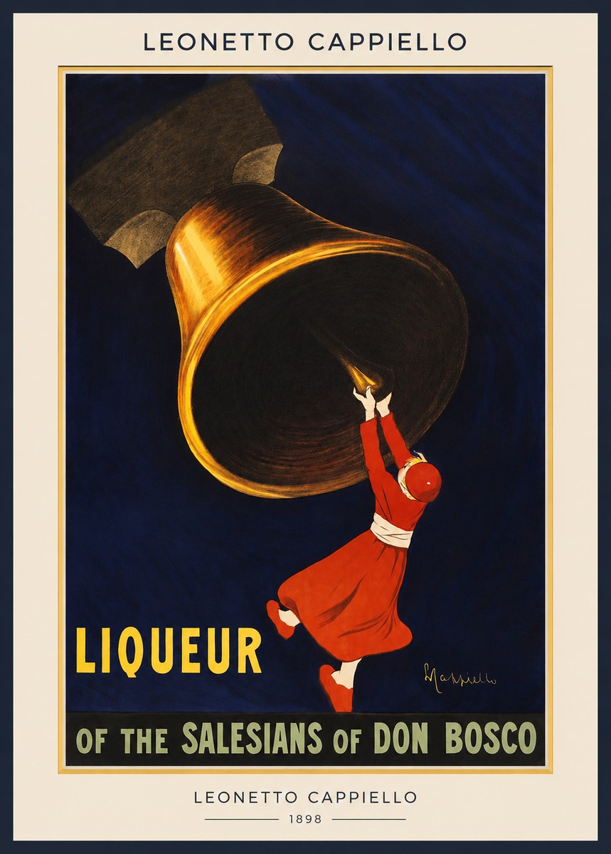 Leonetto Cappiello Liqueur of the Salesians of Don Bosco No1 - Plakát