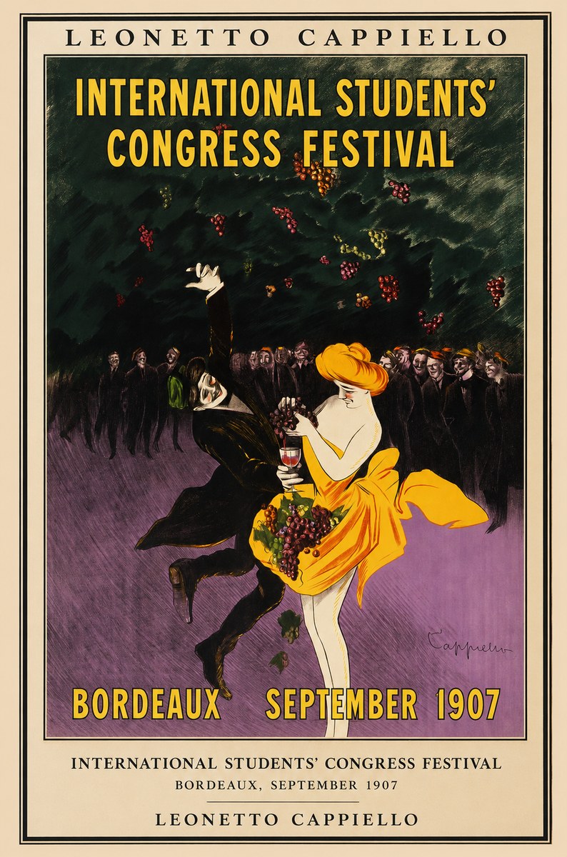 Leonetto Cappiello International Students' Congress Festival No1 - Plakát