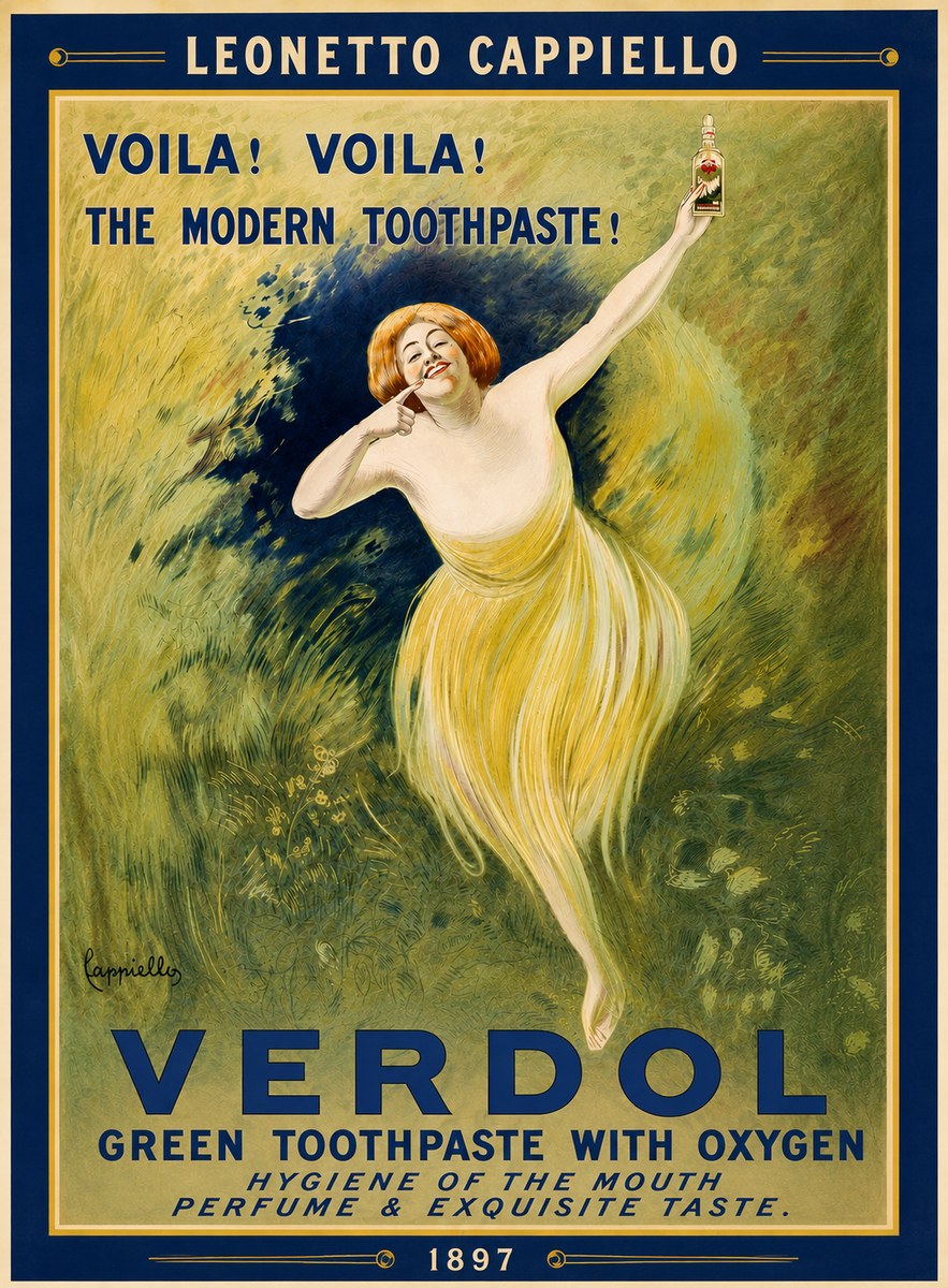 Leonetto Cappiello Verdol No6 - Plakát