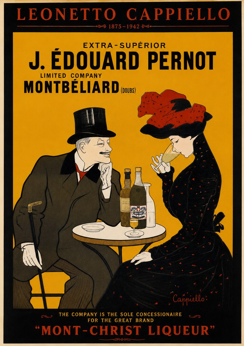 Leonetto Cappiello J. Édouard Pernot No4 - Plakát